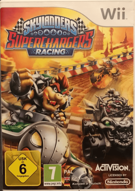 Skylanders: Giants Booster Pack box art for Wii